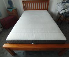 bed and mattress