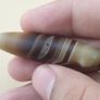 Vintage Middle Eastern Yemeni Suliemani Natural Eye Agate Bead Amulet Image 7