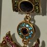 Bejewelled Crystal Large Beetle Earrings Image 7