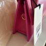 New Jacquemus Le Chiquito Long Pink Leather Top Handle Bag Strap Dust Bag Image 7