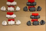 Double union UPVC ball valve size 25mm