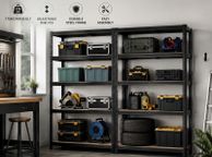 main image for ad Heavy Duty Garage Shelving 2 Pack