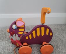 Djeco - Pull-Along Cat - Catty