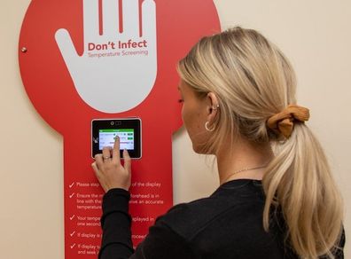 IR Temperature scanner