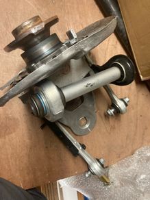07-19 Bmw E70 F71 F16 F15 X5 Rear Left Spindle Knuckle Wheel Hub Bearing Oem