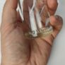 334 - Set of 5 Vintage Clear Glass Collectible Decorative MiWadi Bottles Image 9