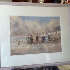 Reflections  Watercolour by Berthold Dunne