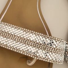 ALDO thong bling slider style flats Sz 42 (Fit 8UK) - Rrp 55 (New)