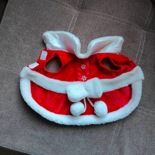 Small dog/cat Christmas dress, size XS