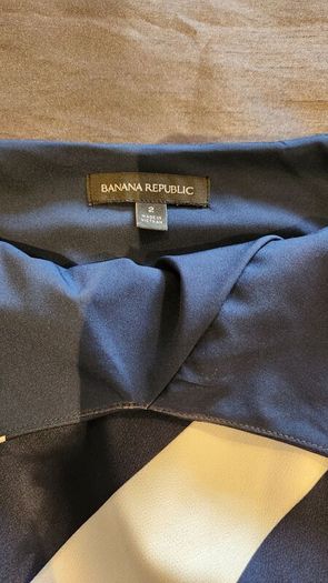 Dress Navy/ white stripe