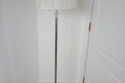 Silver Chrome Flooor Lamp