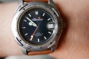 Vintage 80s Ellesse  Swiss Watch Quartz 200M Diving -Working