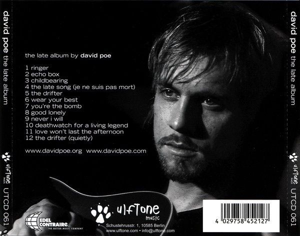 david poe - the late album  CD