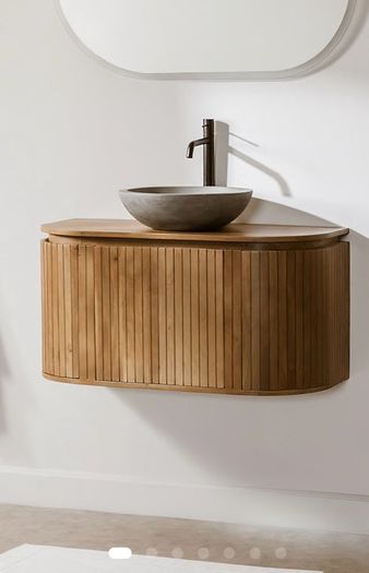 Wall hung sink vanity