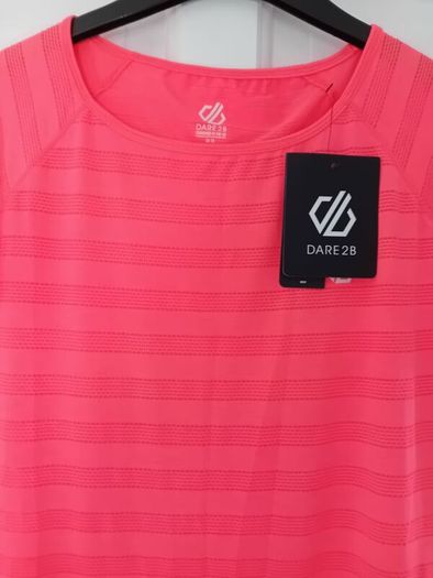 Womens Dare2B Quick Dry TShirt - Size 12 - Fiery Coral - BNWT RRP 30