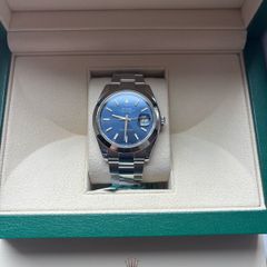 Rolex Datejust 41 Blue Dial (2023) - Mint Condition - Full Set