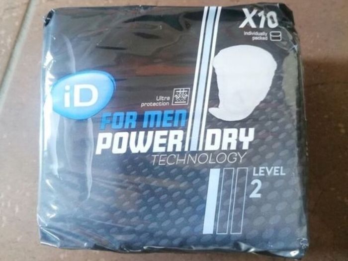 16 Packs of iD Pads for Men