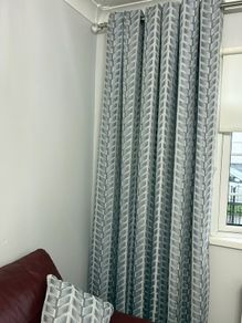 curtains and cushions