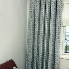 curtains and cushions