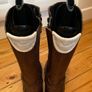 Dr Martens Authentic Leather Brown Boots Size 41/7 Image 4