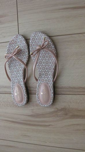 Kate Spade New York Mystic ladies sandals beige/mink/pink size uk 7.5/EU 40/US 9.5
