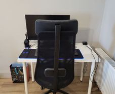 Ikea Office Chair Jarvfjallet and table