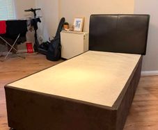 Single Bed Frame with Matching Headboard