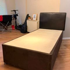 Single Bed Frame with Matching Headboard