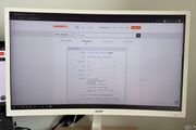 Acer ED242QR - White Curved Monitor 23.6"