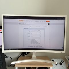 Acer ED242QR - White Curved Monitor 23.6"
