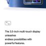 LAVA MUSIC BLUE LAVA Touch Acoustic- Electric Guitar With Airflow Bag Midnight Black Image 6