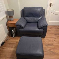Leather Reclining Armchair