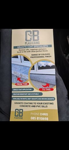 Restore sills  piers  cappings