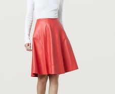 Real Leather skirts by Finery London