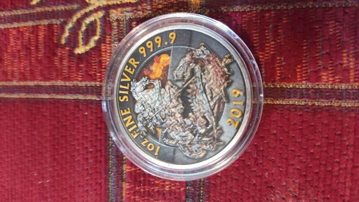 2019 UK 2 Pounds 1 oz Silver mintage 250 ex.