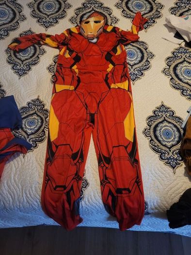 Halloween  Iron man for boys 8 to 10 years