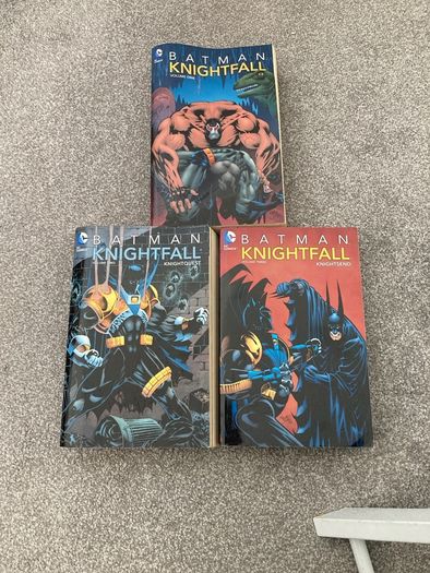 Batman Knightfall volumes 1-3