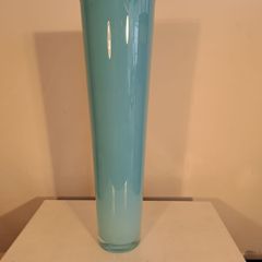 Tall Blue Vase