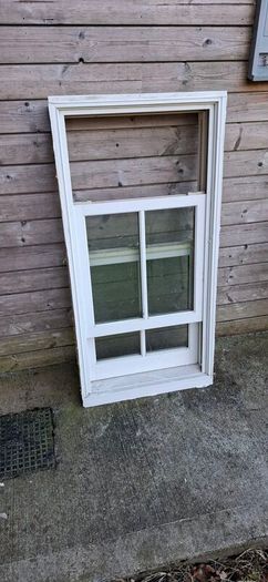 White Aluclad Window