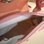 pink Longchamp Le Pliage mini top-handle bag with a detachable shoulder strap Image 8