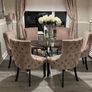 Blush pink sofa Image 4