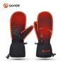 SAVIOR HEAT Medium Ski Mittens For Men Women, Size M Image 2