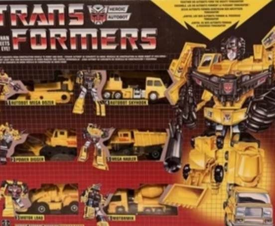 Transformers Tonkinator G1 Constructicons