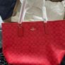 Coach signature city Tote leather NEW FreePost Image 2