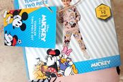 Toddler Two Piece Set Pink 1-2 Years Regular Fit Minnie Mouse Daisy Duck Disney Aldi New