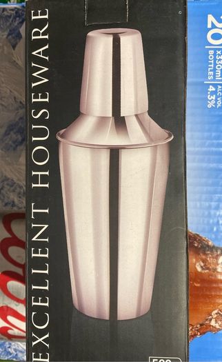 stainless steel cocktail shaker 500 ML brand new