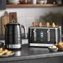 Black Kettle and Toaster Set Image 2