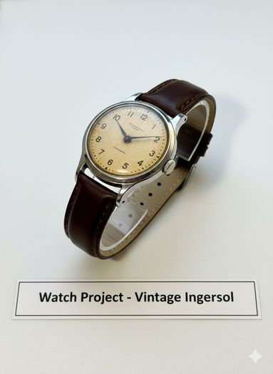 Vintage Ingersol Watch Project