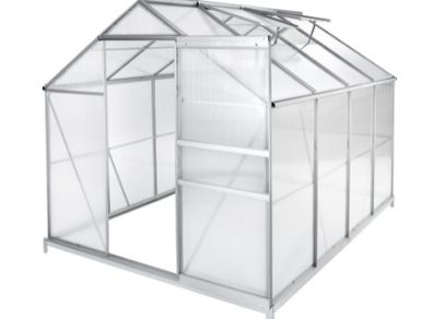 Aluminium Greenhouse Garden Greenhouse Various Models 250 x 185 x 195 cm with Base