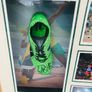 Usain Bolt Signed Puma Running Spike Shoe In 3D Frame Image 10